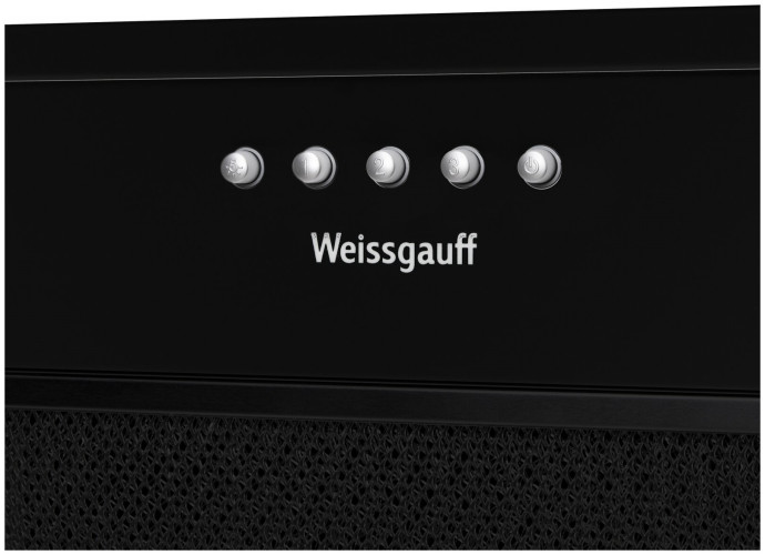 Встраиваемая вытяжка WEISSGAUFF ALPHA 60 PB BL черный