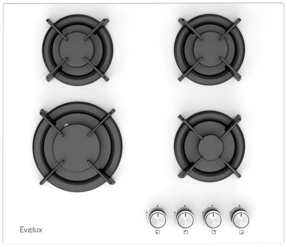 Газовая варочная панель EVELUX HEG 605 WG