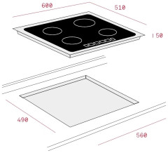Индукционная варочная панель Teka IR 6140