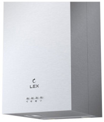 Островная вытяжка Lex Tubo Quattro Isola 350 Inox