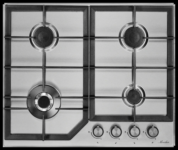 Газовая варочная панель Monsher MSG 60 Acier