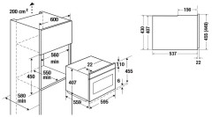 Электрический духовой шкаф Kuppersbusch CBM 6330.0 S9 Shade of Grey