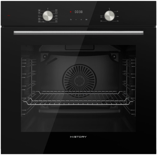 Электрический духовой шкаф HiSTORY OE7710B FBK
