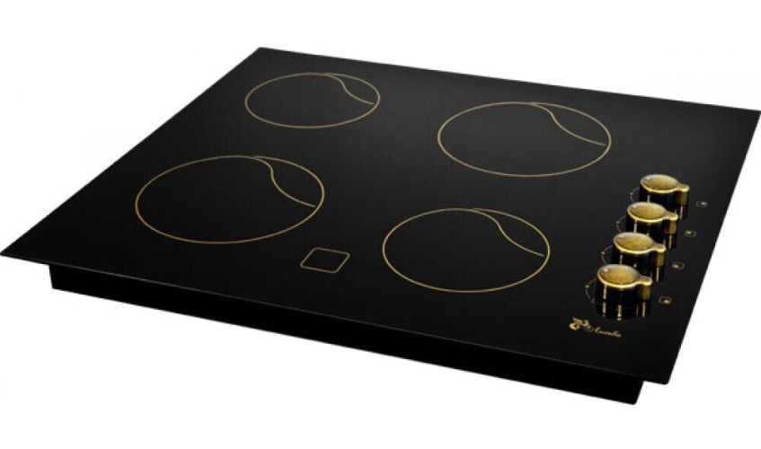 Электрическая варочная панель Лысьва ПЭВ 40С черный/бронза