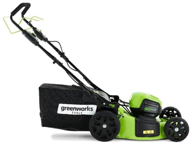 Газонокосилка электрическая greenworks 2502907ub GD60LM46SPK4