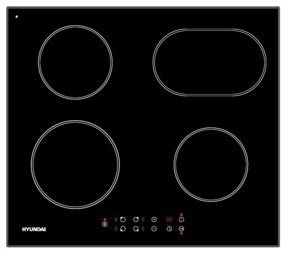 Индукционная варочная панель Hyundai HHI 6755 BG