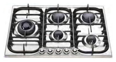 Газовая варочная панель ILVE HCB 70SDN/AWB antiq.white, (ручки бронза)