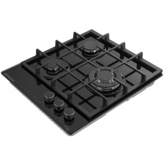 Газовая варочная панель MEFERI MGH453BK GLASS POWER