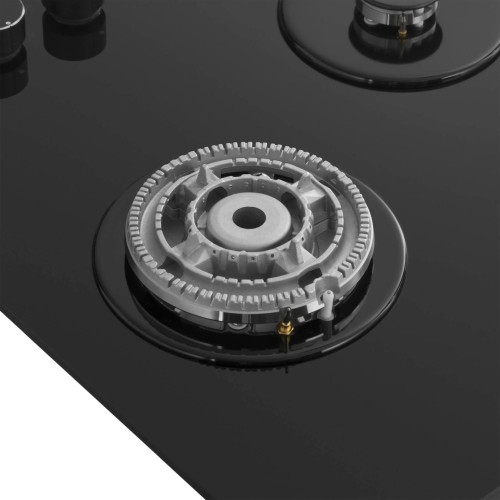 Газовая варочная панель MEFERI MGH453BK GLASS POWER