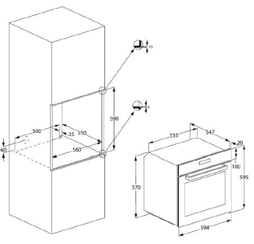 Электрический духовой шкаф Beko BBIM13301B