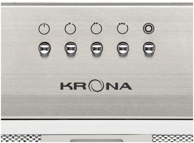 Встраиваемая вытяжка KRONA RUNA 600 inox PB