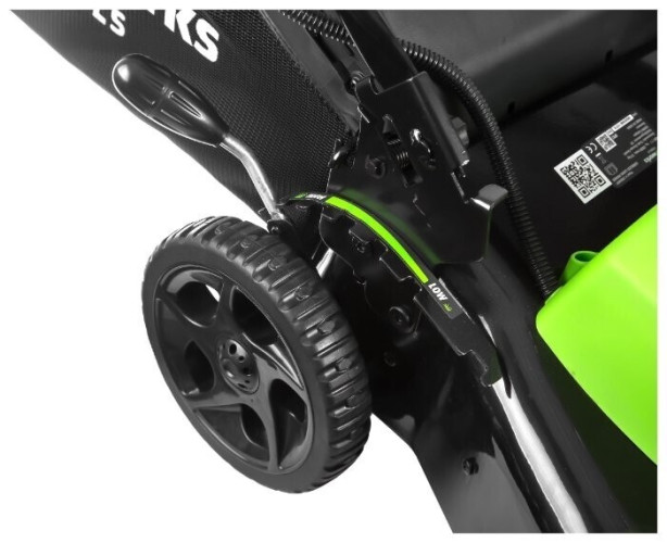 Газонокосилка электрическая greenworks 2500407ub GD40LM45K4