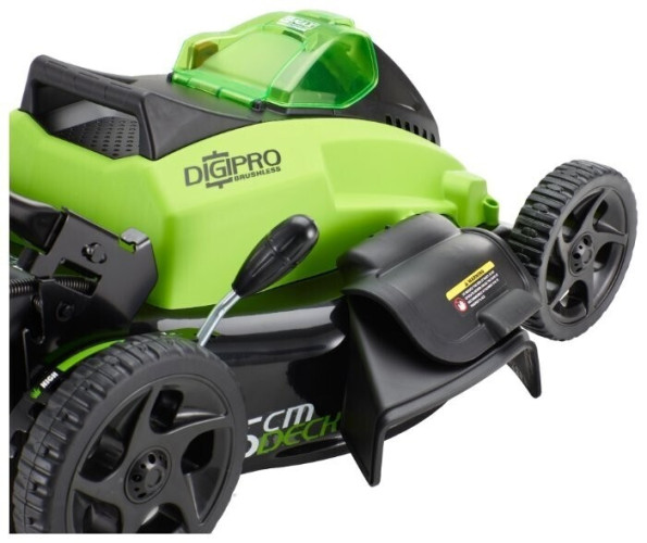 Газонокосилка электрическая greenworks 2500407ub GD40LM45K4