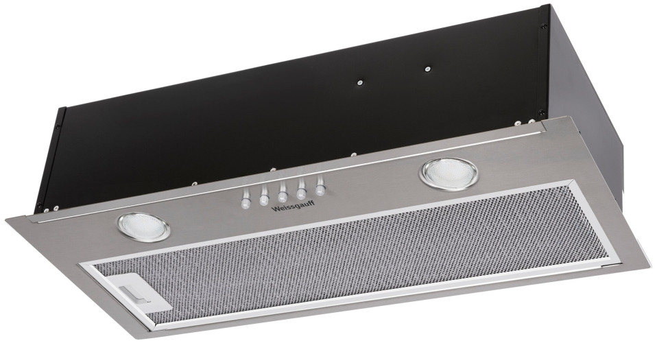 Встраиваемая вытяжка WEISSGAUFF ALPHA 60 PB IX нержавеющая сталь