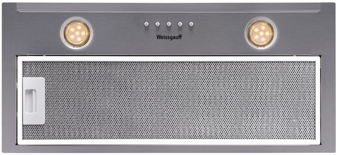 Встраиваемая вытяжка WEISSGAUFF ALPHA 60 PB IX нержавеющая сталь