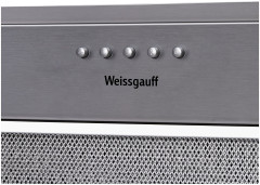 Встраиваемая вытяжка WEISSGAUFF ALPHA 60 PB IX нержавеющая сталь