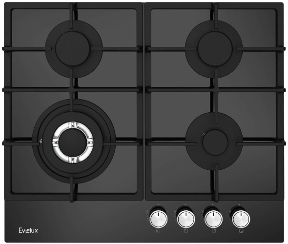 Газовая варочная панель EVELUX HEG 655 BG