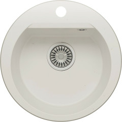Кухонная мойка Polygran ATOL-460 №36 Белый Хлопок