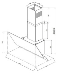 Кухонная вытяжка Zigmund Shtain K 146 6 W