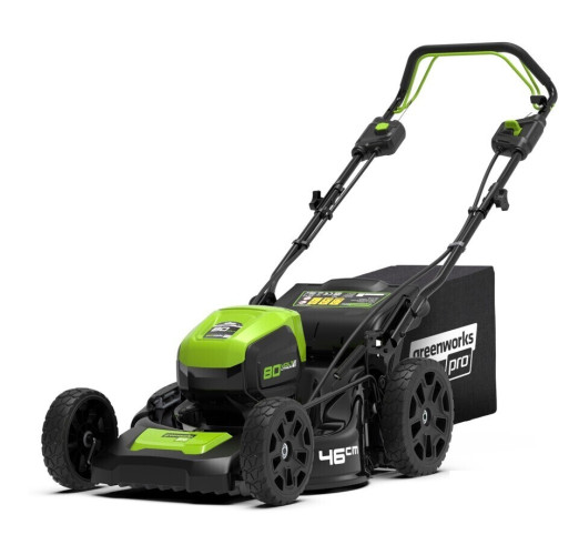 Газонокосилка аккумуляторная GreenWorks GD80LM46SPK4