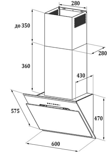 Кухонная вытяжка Gunter&Hauer Marta 60