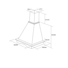 Кухонная вытяжка Kuppersberg Merion 60 CO