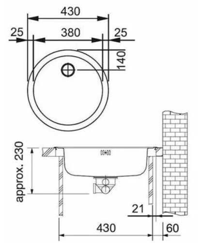 Кухонная мойка Franke RAX 610-38 нерж. сталь 101.0017.998