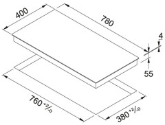 Индукционная варочная панель Franke FHSM 803 3I BK