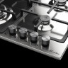 Газовая варочная панель Monsher MSG 61 Acier