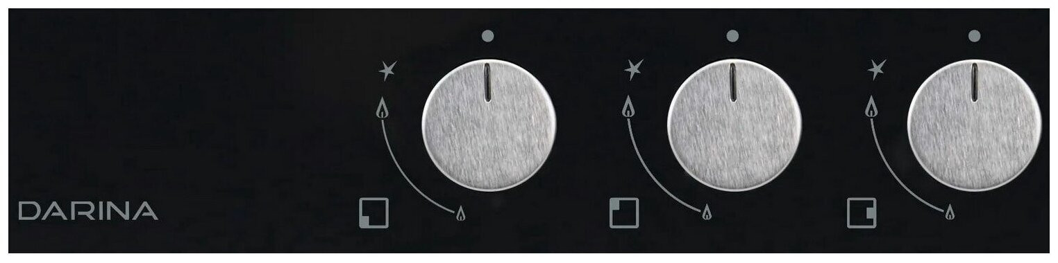 Газовая варочная панель Дарина 2T2 C 4308 B