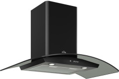 Кухонная вытяжка ELIKOR Аметист 60 черный гал тонированное стекло