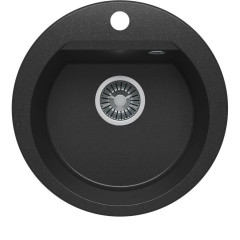 Кухонная мойка Polygran ATOL-460 №16 Черная