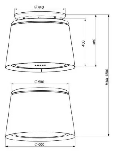Кухонная вытяжка Faber Celine Plus WW CG Matt