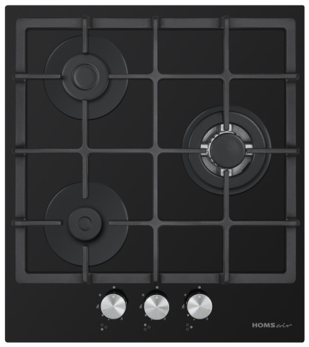 Газовая варочная панель HOMSair HGG433TGCBK