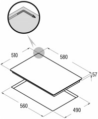 Газовая варочная панель Cata RGI 6031 IV