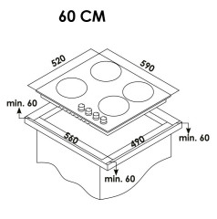 Газовая варочная панель Schaub Lorenz SLK GB6227L