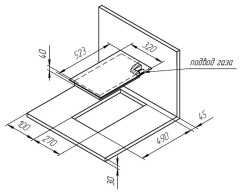 Газовая варочная панель Kuppersberg FBG 36 WG