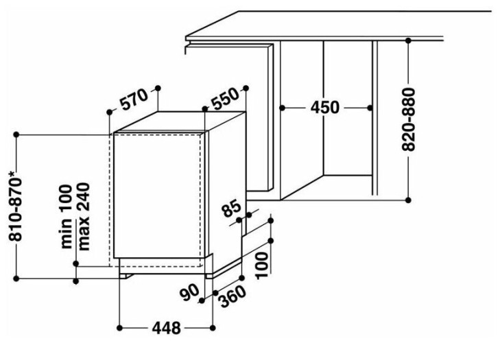 Посудомоечная машина Whirlpool ADG 175