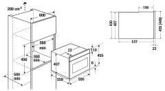 Электрический духовой шкаф Kuppersbusch CBM 6350.0 S9 Shade of Grey