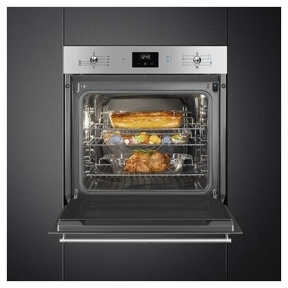 Электрический духовой шкаф Smeg SF6300TVX