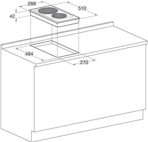 Электрическая варочная панель Hotpoint-Ariston DK 02 IX