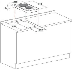 Электрическая варочная панель Hotpoint-Ariston DK 02 IX