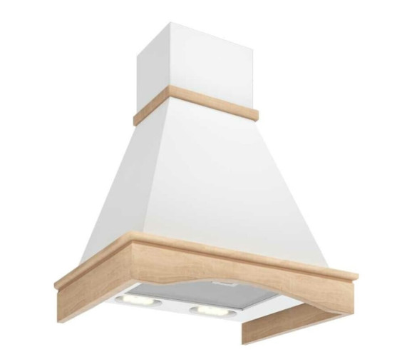 Кухонная вытяжка Elikor Вилла 60П-650-П3Л без обрамления белый