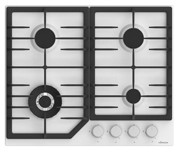 Газовая варочная панель Konigin Blaze 604 WHW