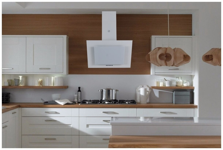 Кухонная вытяжка MBS Galtonia 160 Glass White