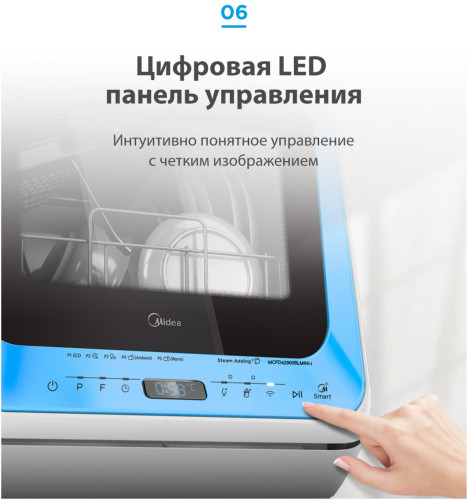 Посудомоечная машина Midea MCFD42900BLMINI i