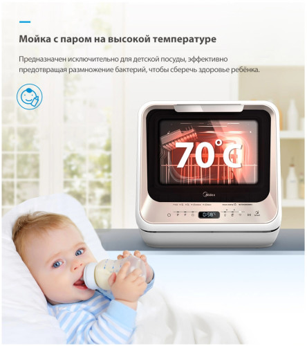 Посудомоечная машина Midea MCFD42900BLMINI i