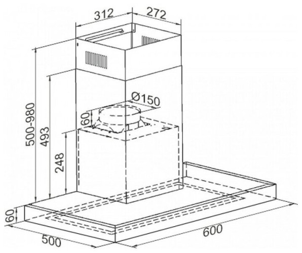Кухонная вытяжка Kaiser AT 6433 Eco