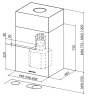 Кухонная вытяжка Faber Cubia Isola Plus EV8 X A60