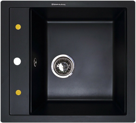 Кухонная мойка Zigmund & Shtain Platz 465 черный базальт